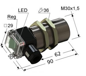 Датчик PS2RT-30M90-10B74-B (ВБ2ЧТ.30М.90.10.7.4.В)